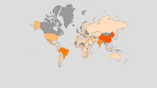 World Total Citrus Production by Country Thumbnail